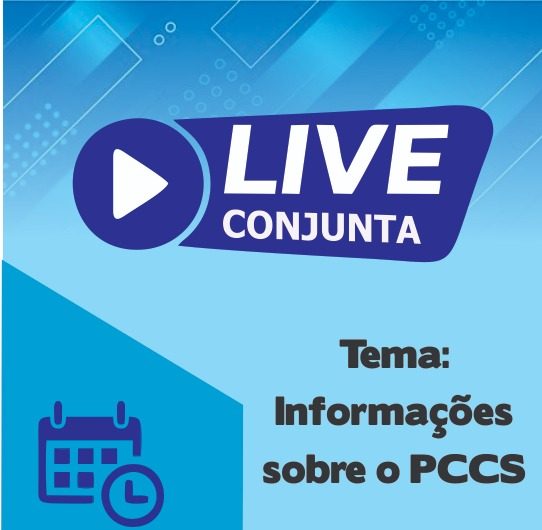 Sinpojud, Sintaj e Assetba realizarão live conjunta sobre o PCCS
